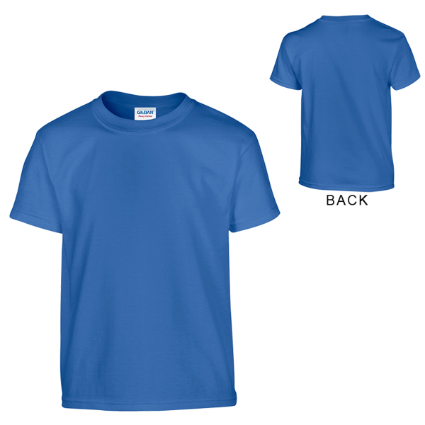 Gildan Heavy Cotton Classic Fit Youth T-Shirt 5.3 oz Colors
