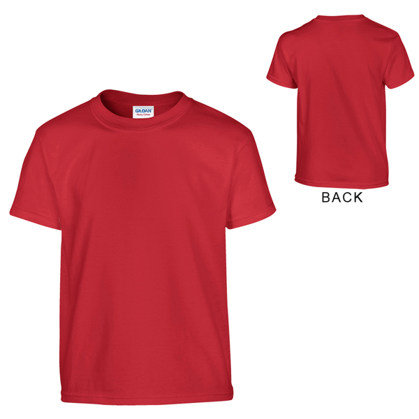 Gildan Heavy Cotton Classic Fit Youth T-Shirt 5.3 oz Colors